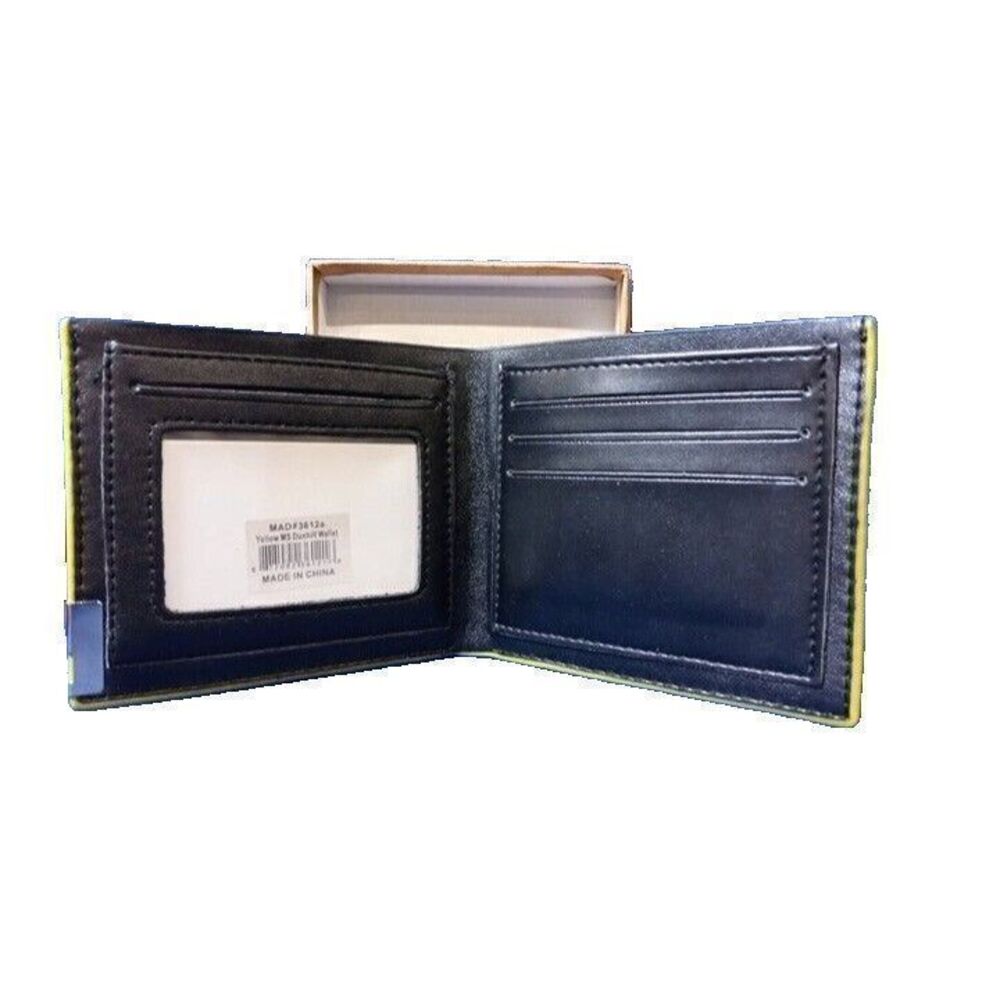 Dunhill Genuine Leather Yellow MS Wallet MAD #3612a‎   (12C4)